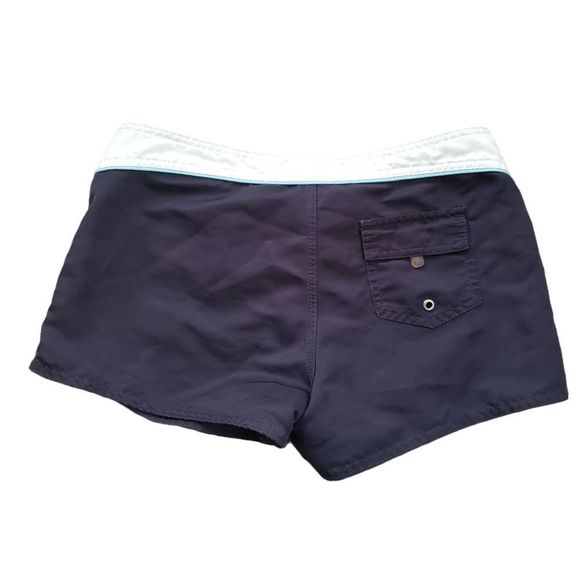 ROXY blue white board shorts 5 - Picture 2 of 4